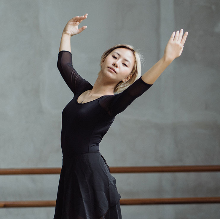 Woman Doing Ballet Woman Doing Ballet